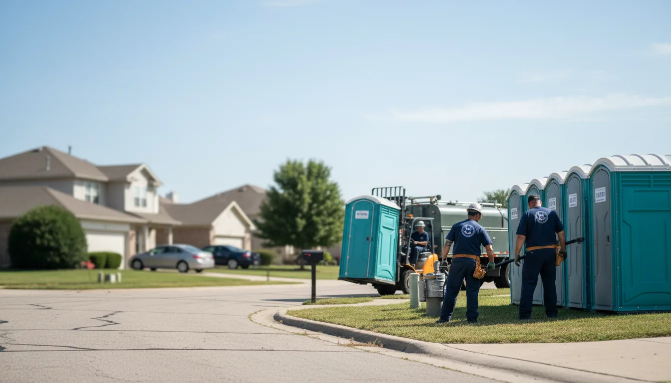 Porta Potty Rental in Longdale, OK near me